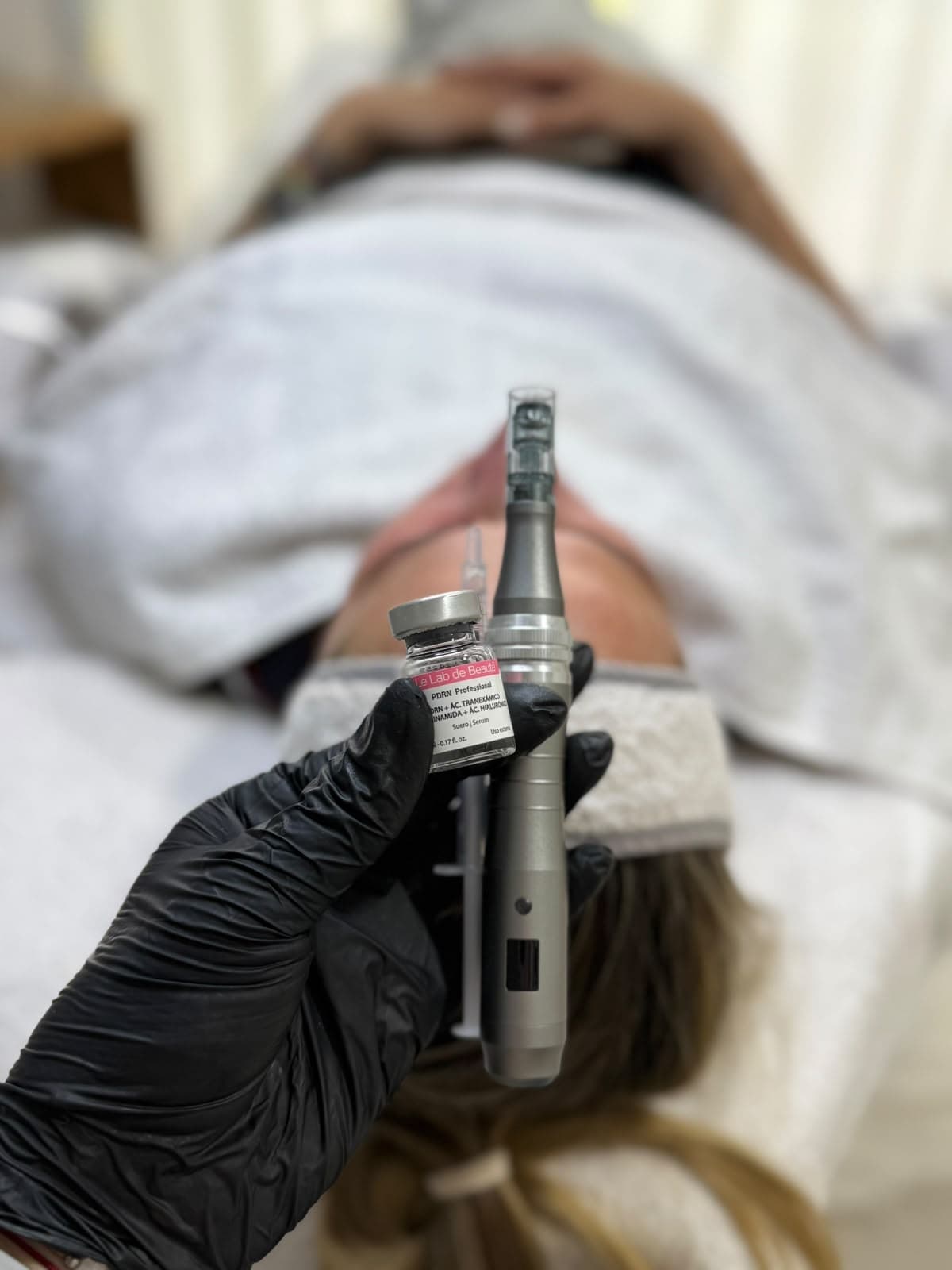 Dermapen con exosomas